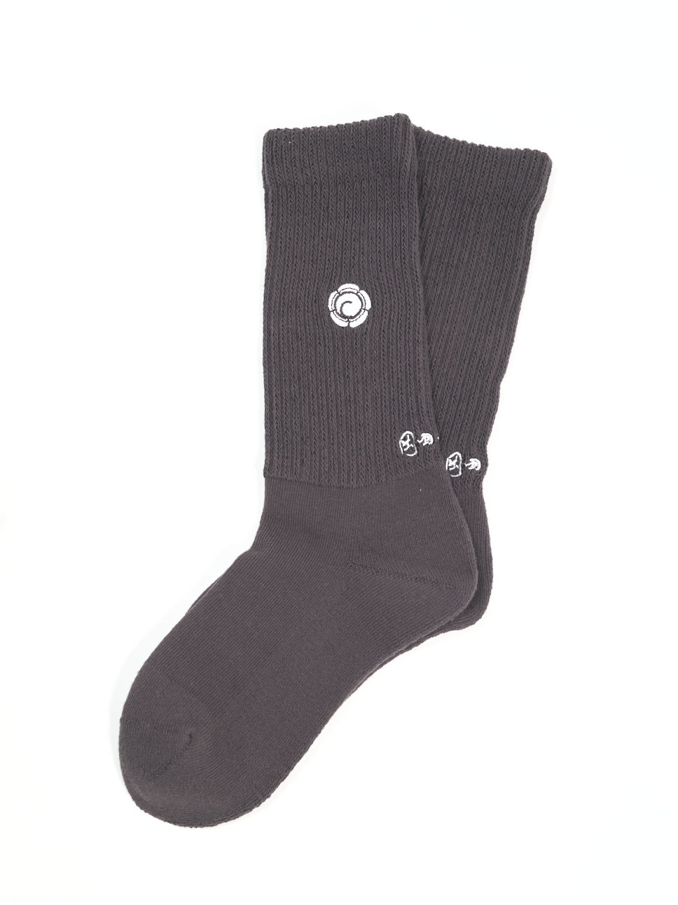 OKADA ICHIMON SOCKS【チャコール】／SEASON2